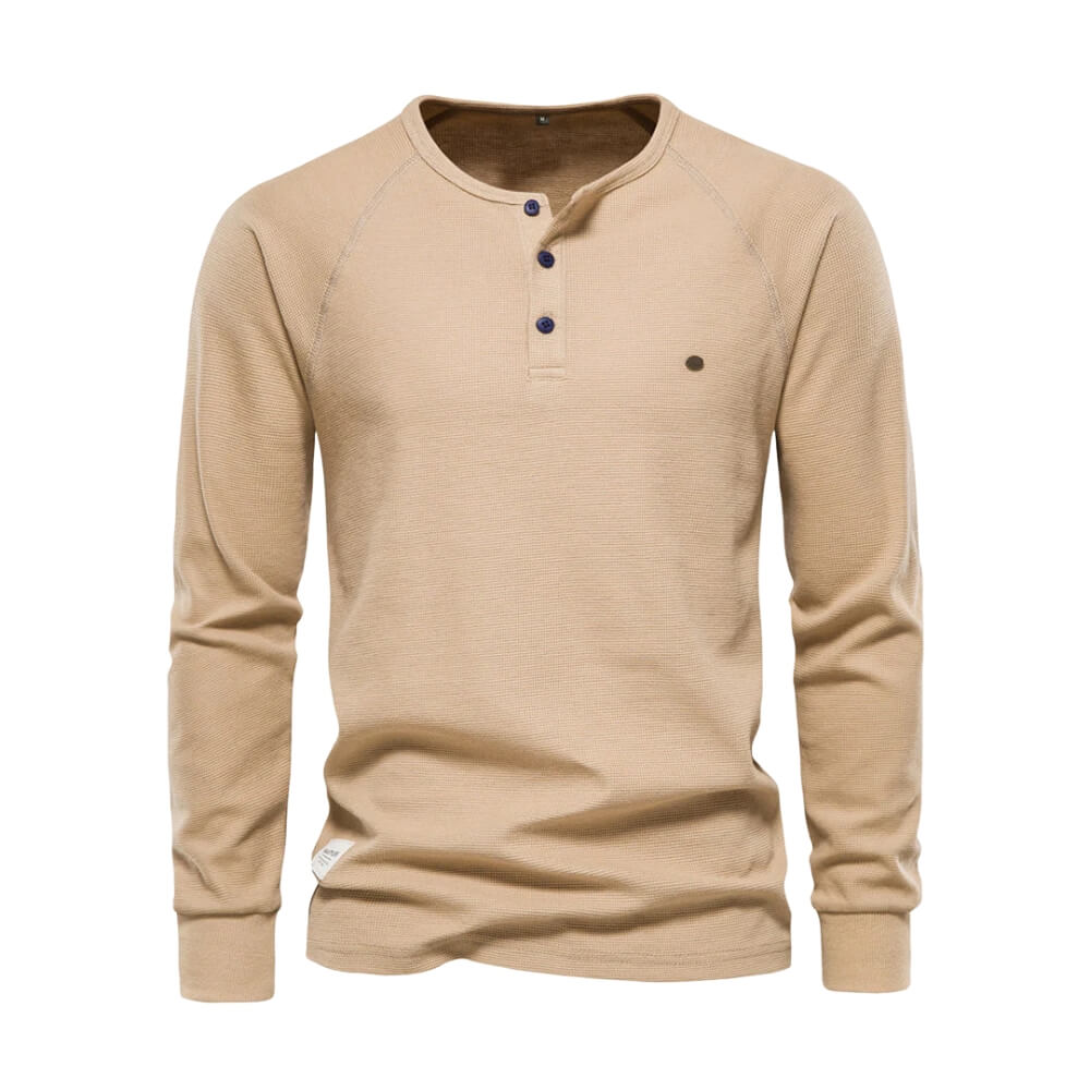 Skjorter Herre Elegante Casual – Stilren Skjorte med Lange Ermer