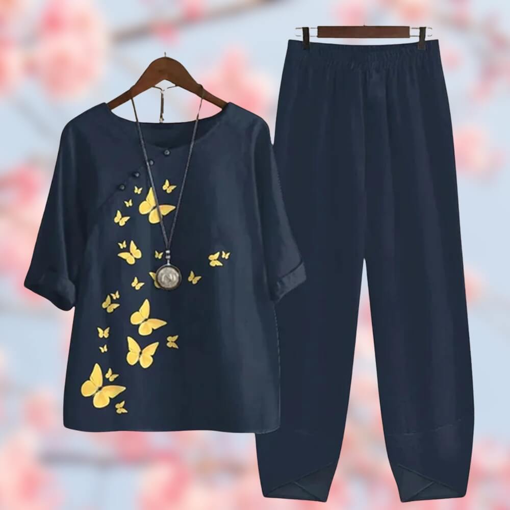 Dame sett Elegant Sommerlig – Komfortabelt og Stilrent Antrekk