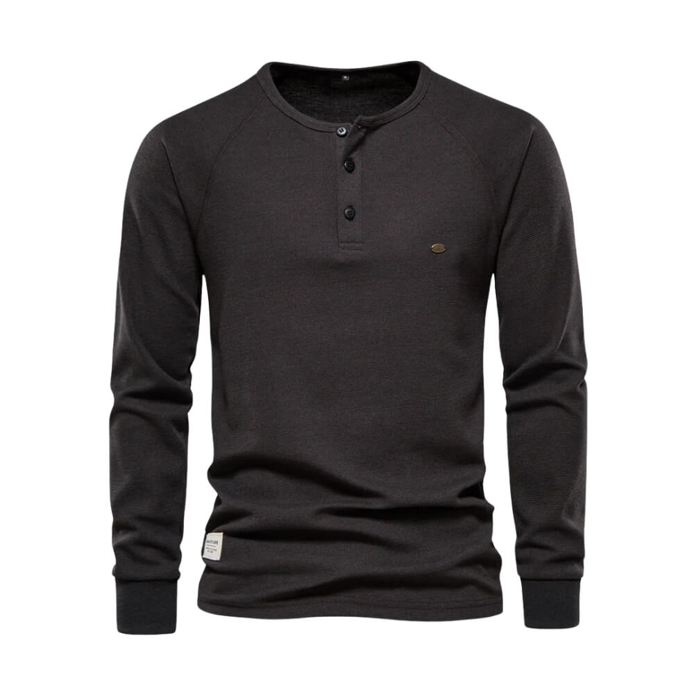 Skjorter Herre Elegante Casual – Stilren Skjorte med Lange Ermer