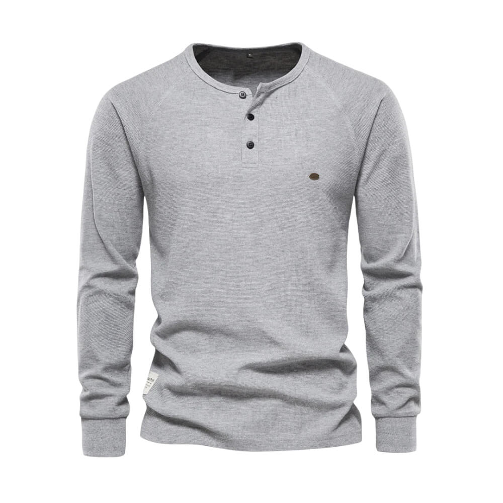 Skjorter Herre Elegante Casual – Stilren Skjorte med Lange Ermer
