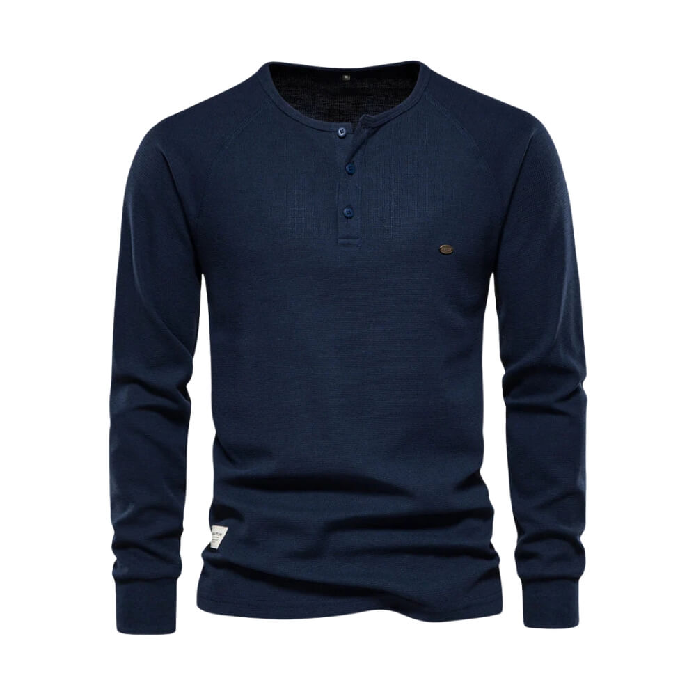 Skjorter Herre Elegante Casual – Stilren Skjorte med Lange Ermer