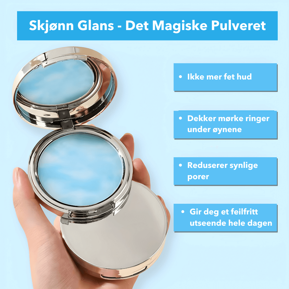 Kompaktpudder med matt finish – ideell for daglig bruk