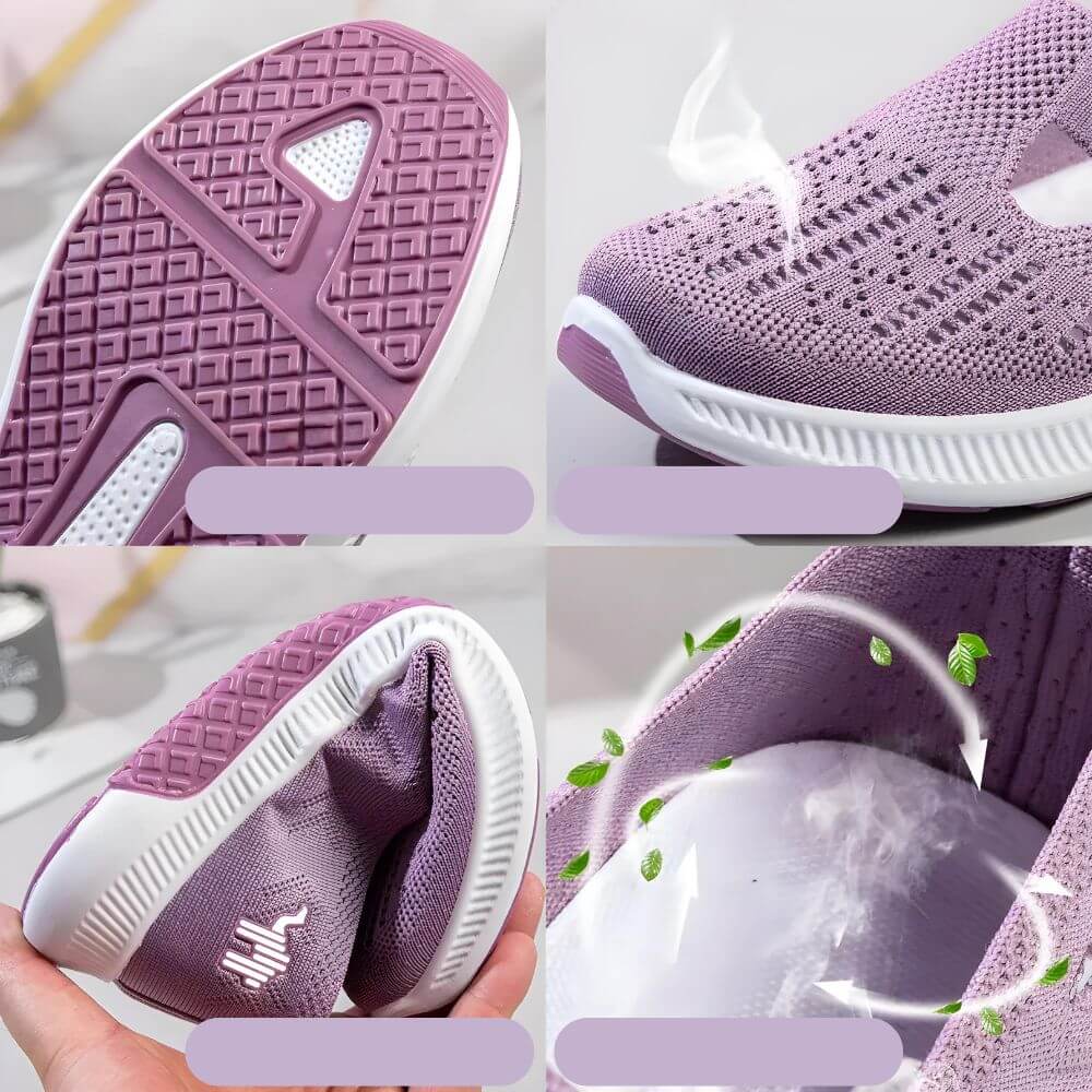 Komfortable Slip-ons for Stødig Bevegelse